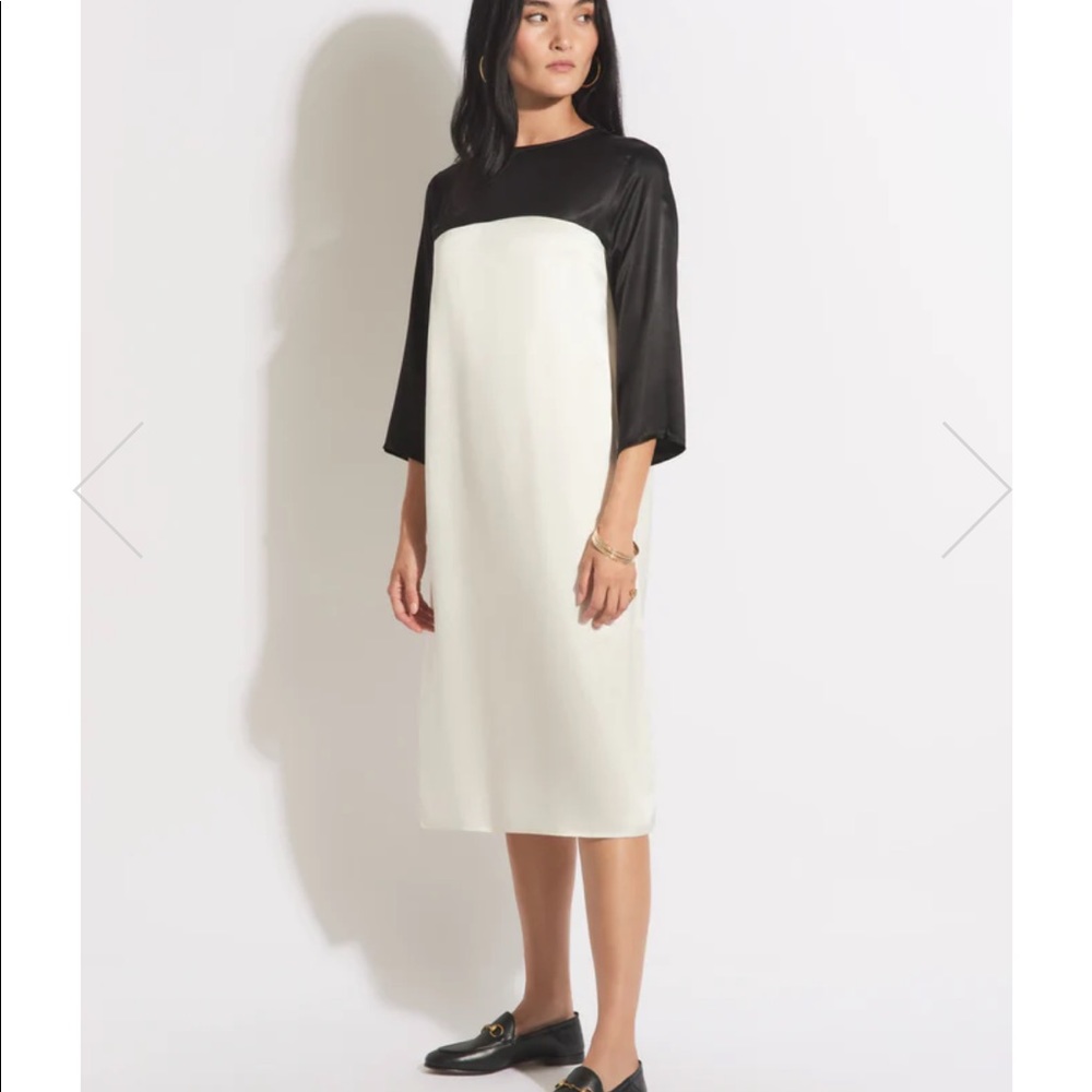Solika dress black and white size L